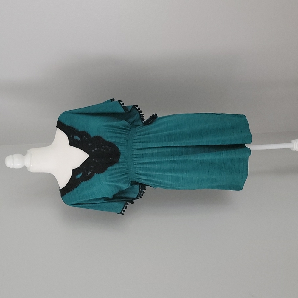 Teal Bohemian Dress